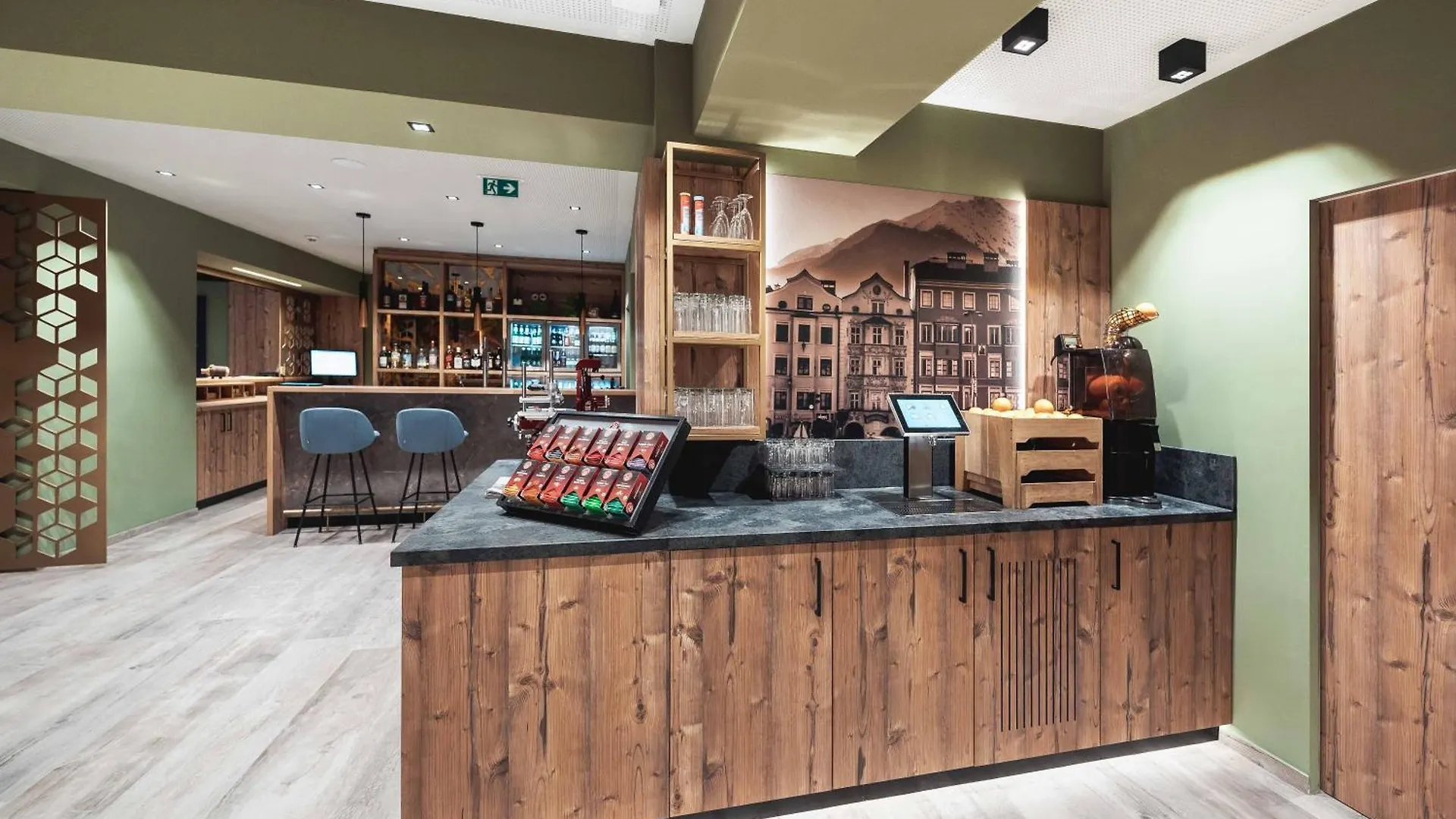 ****  Binders Budget City-Mountain Hotel Innsbruck Rakousko